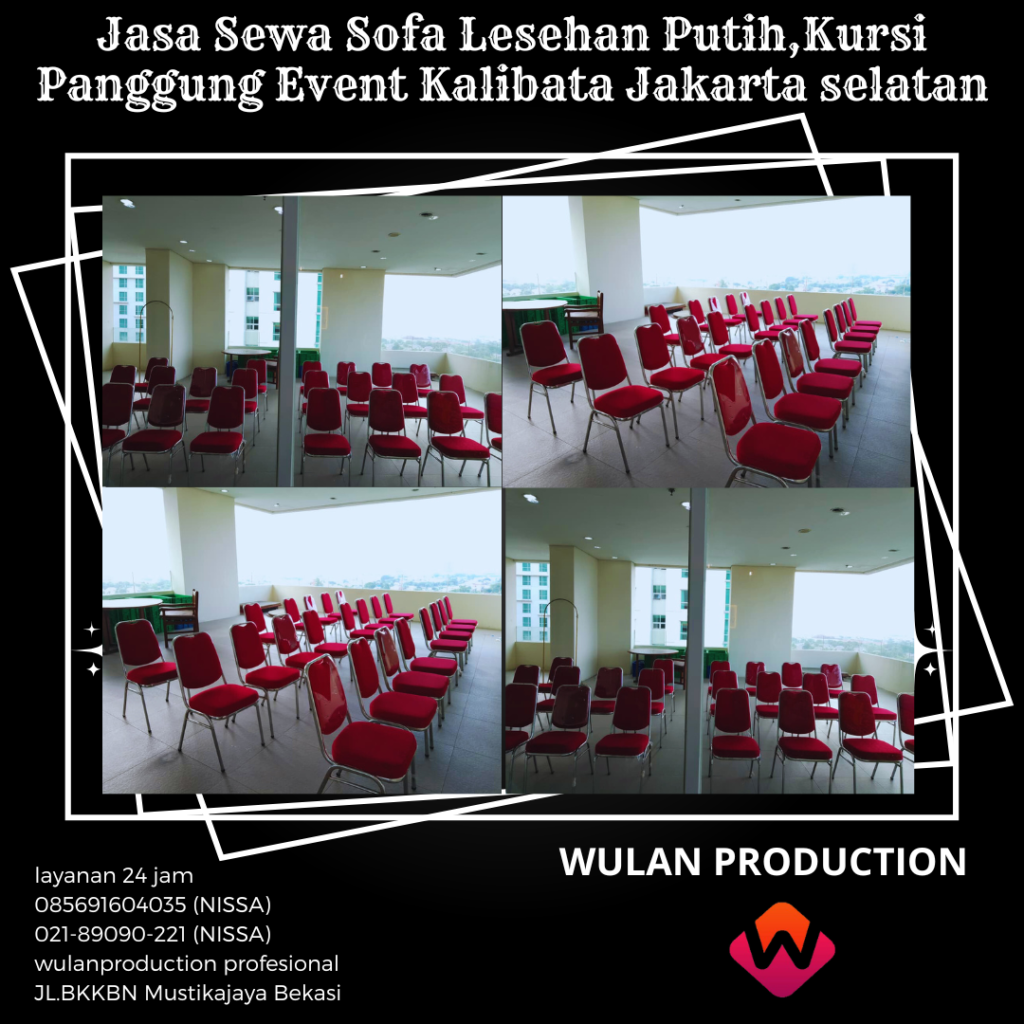 Jasa Sewa Sofa Lesehan Putih,Kursi Panggung Event Kalibata Jakarta Selatan
