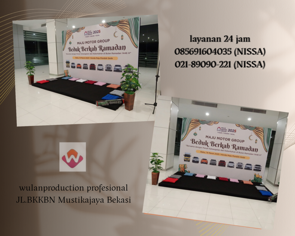 Pusat Sewa Backdrop Rapih Presisi Jakarta