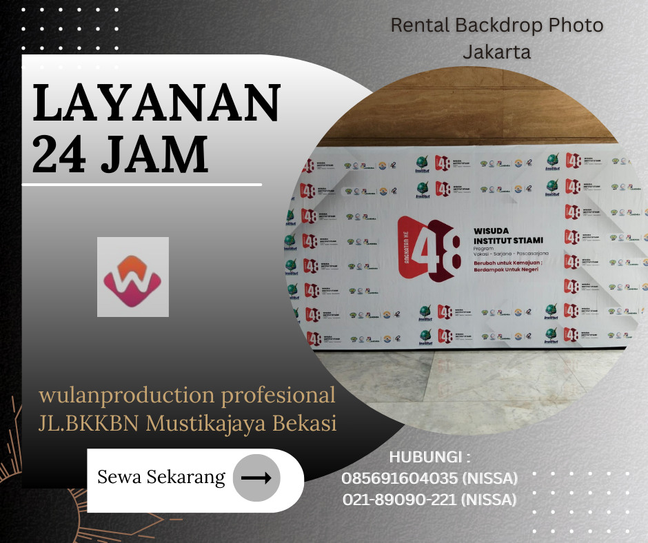 Rental Backdrop Photo Jakarta