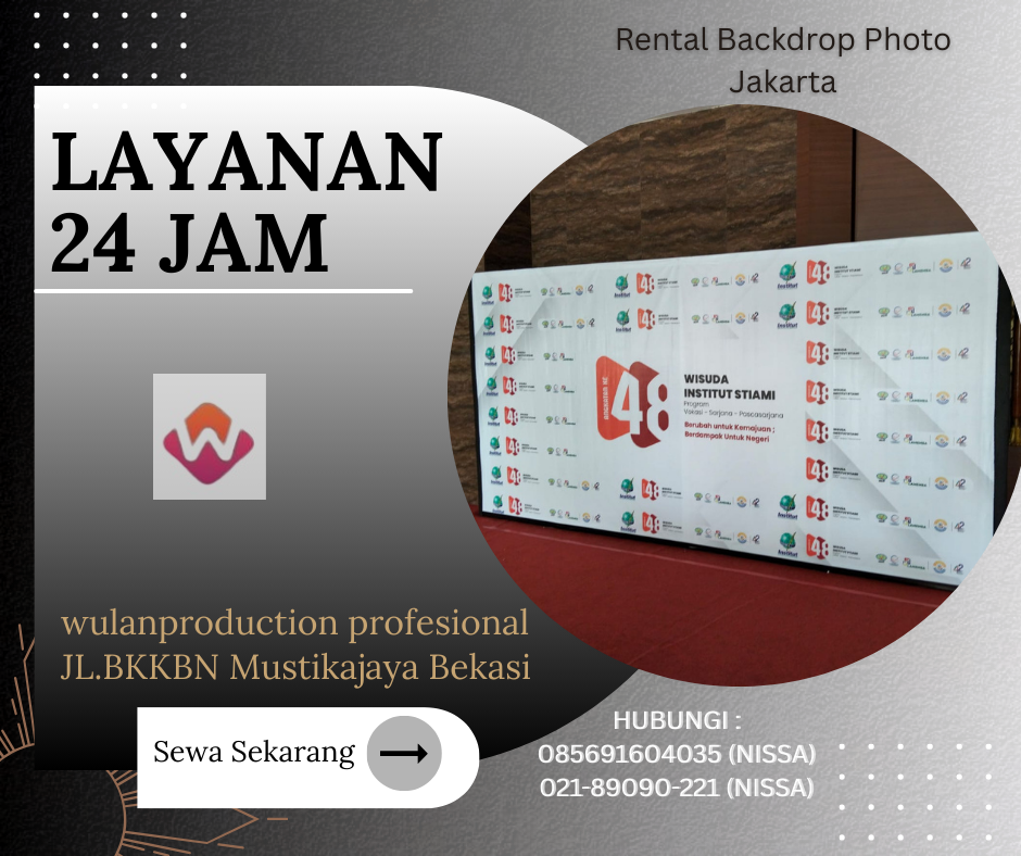 Rental Backdrop Photo Jakarta