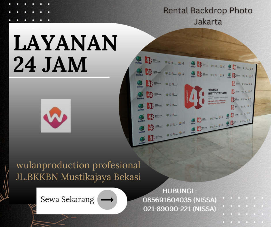 Rental Backdrop Photo Jakarta