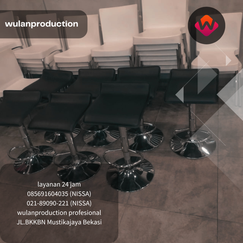 Rental Barstool Murah untuk Event, Cafe, dan Pameran jakarta