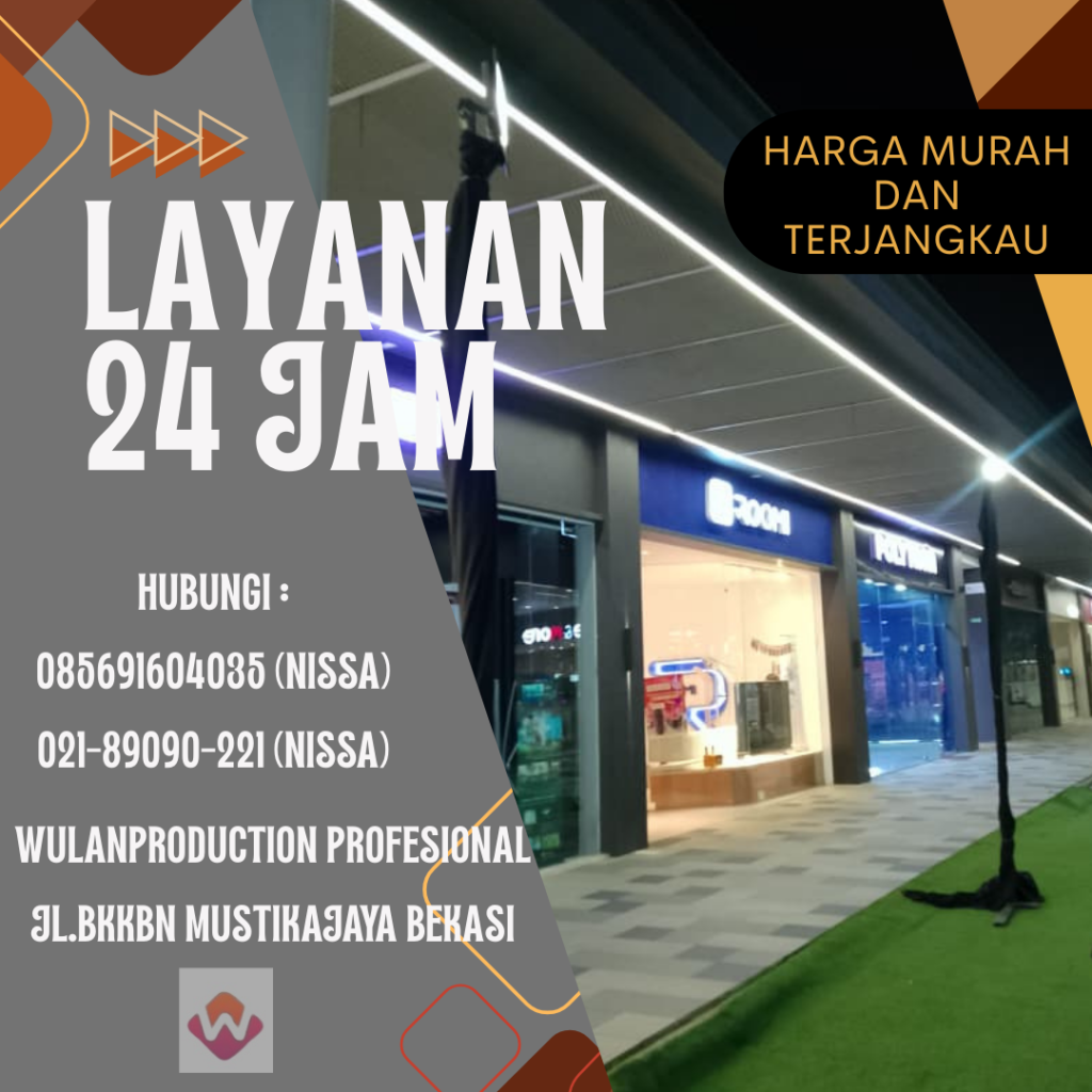 Rental Lampu Sorot Lengkap Tiang Jakarta