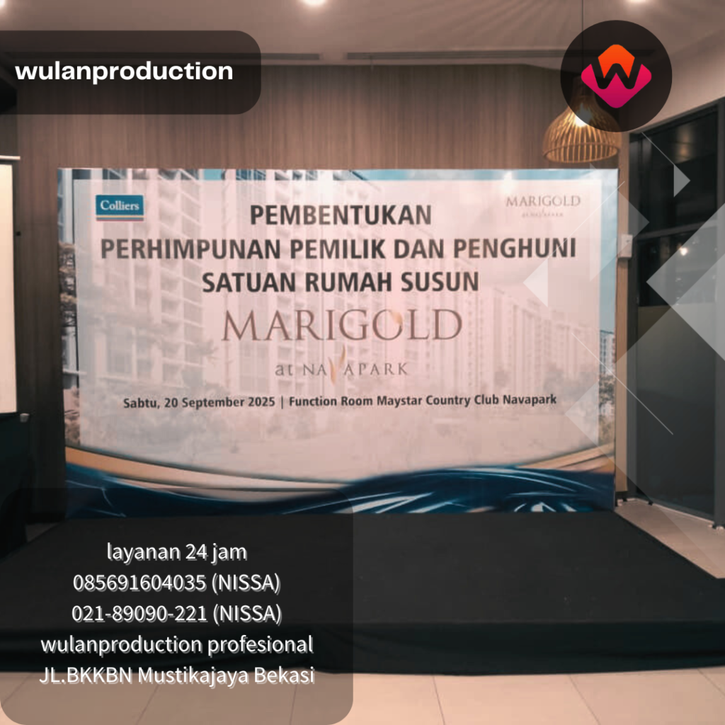 Rental Panggung Dan Backdrop Jakarta Selatan