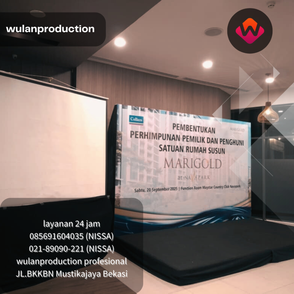 Rental Panggung Dan Backdrop Jakarta Selatan
