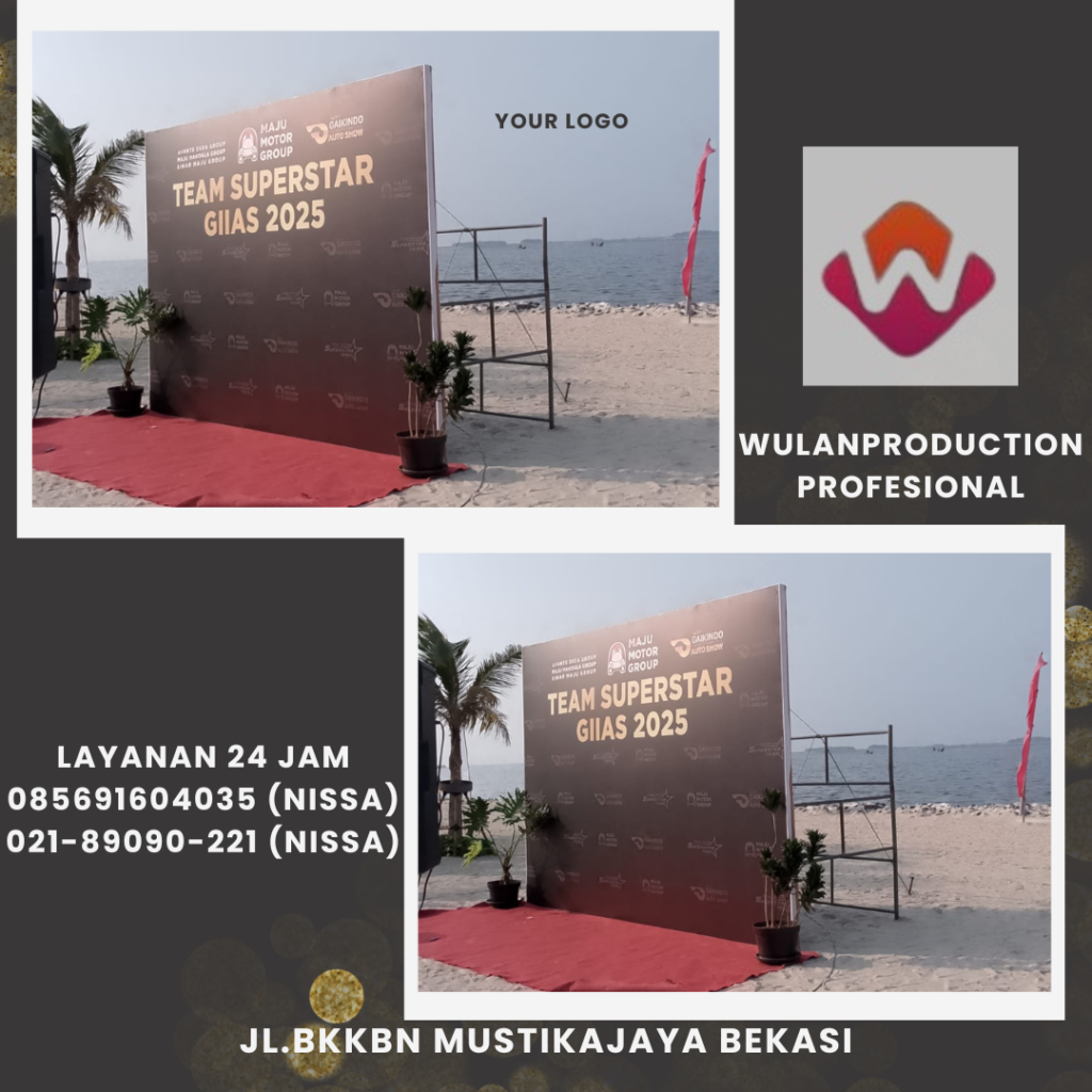 Sewa Backdrop Custom & Red Carpet Luxuary Area Jakarta