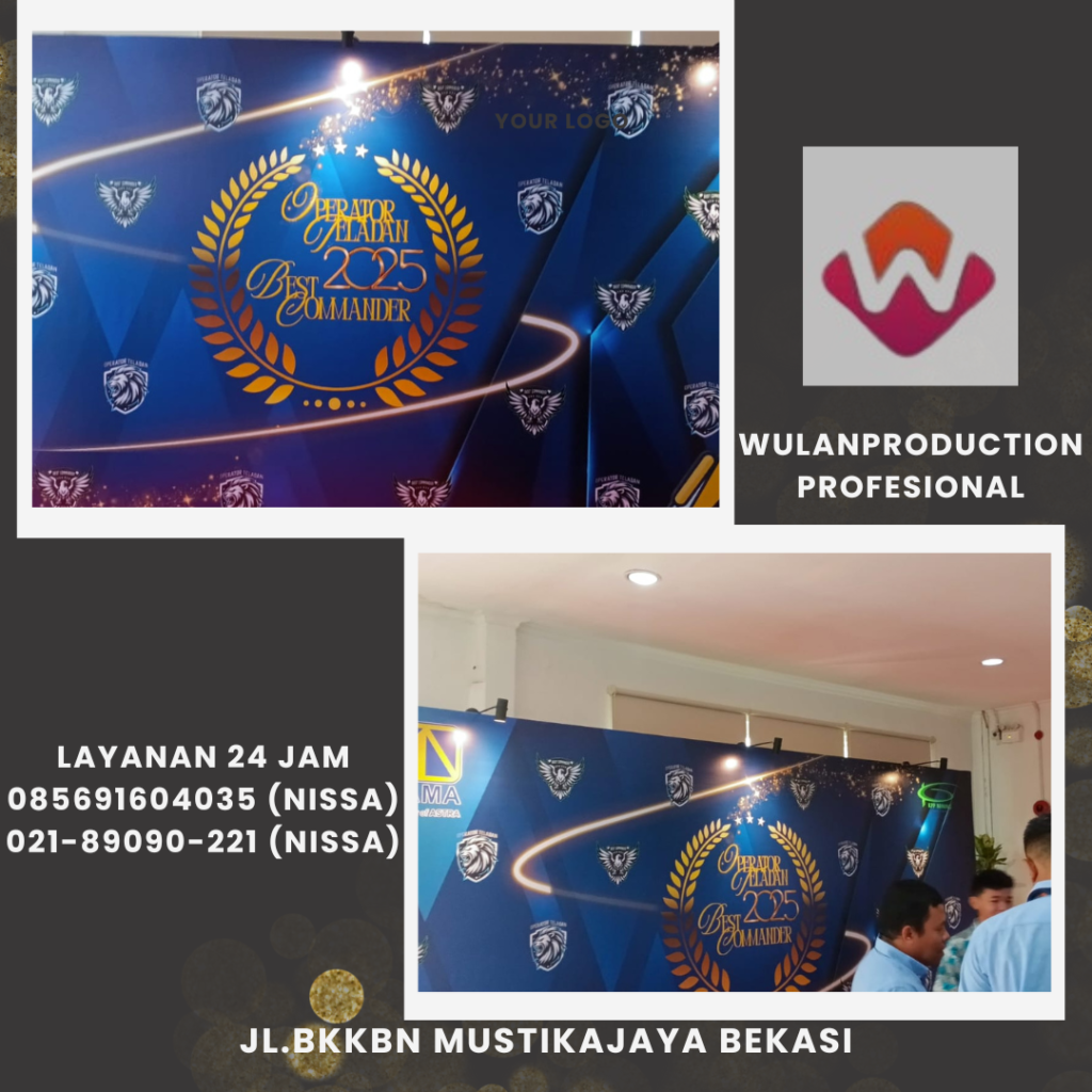Sewa Backdrop Custom & Red Carpet Luxuary Area Jakarta