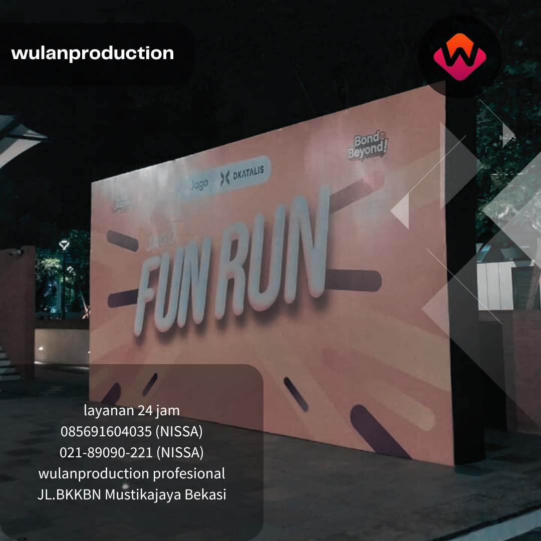 Sewa Backdrop Siap Setting Jakarta