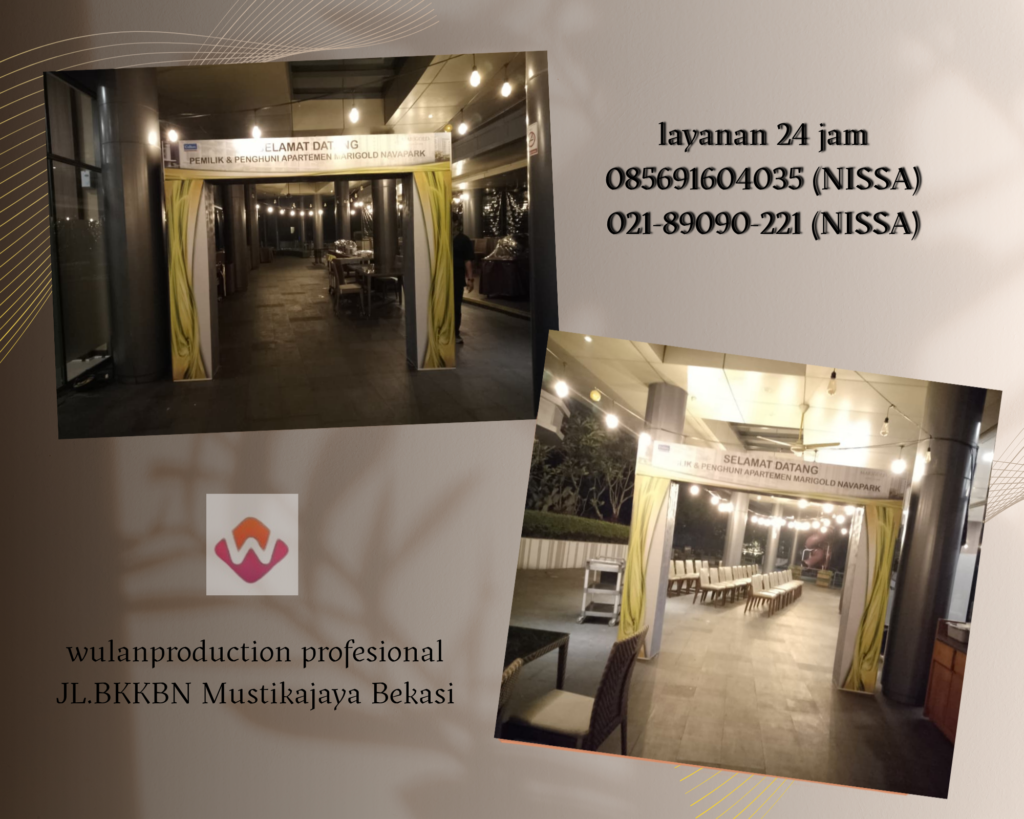 Sewa Gate Backdrop BSD Depok