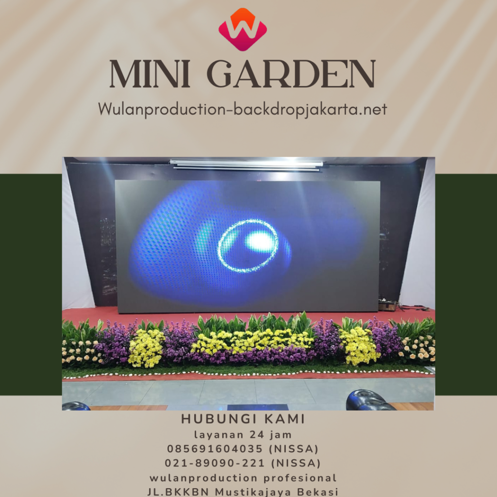 Sewa Mini Garden Estetik & Elegan Untuk Area Jakarta