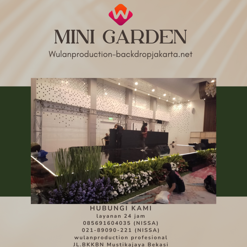 Sewa Mini Garden Estetik & Elegan Untuk Area Jakarta