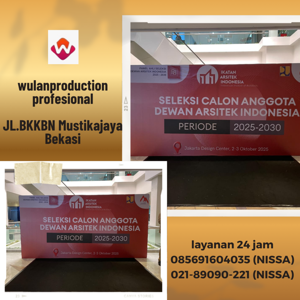 Jual Dan Sewa Backdrop Custom Depok