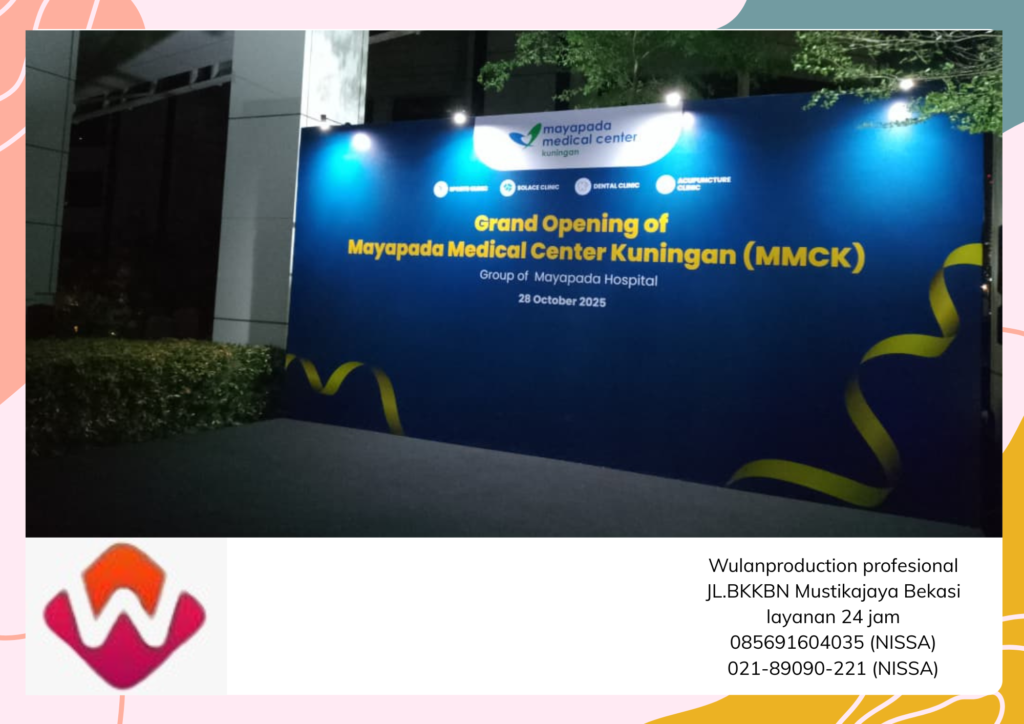 Rental Backdrop Stage Event Graha Binakarsa Kuningan Jaksel