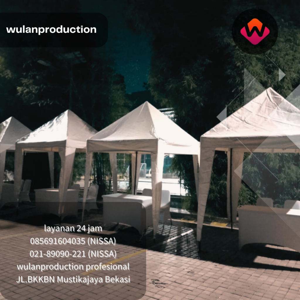 Sewa Tenda Bazar Modern Dengan Desain Rapi Jakarta
