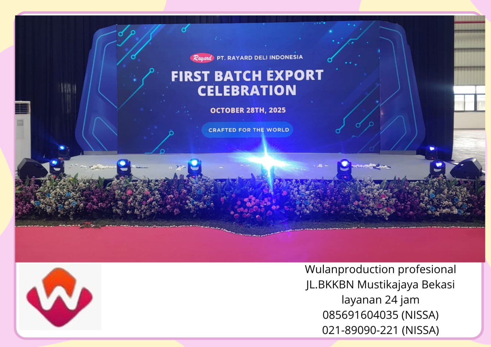 Rental Backdrop Panggung Dan Karpet Bandung