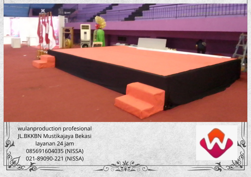 Tempat Sewa Panggung Bekasi Beragam Ukuran