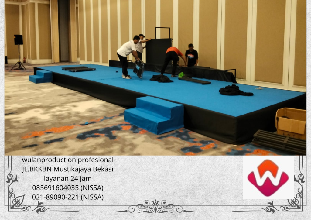 Tempat Sewa Panggung Bekasi Beragam Ukuran