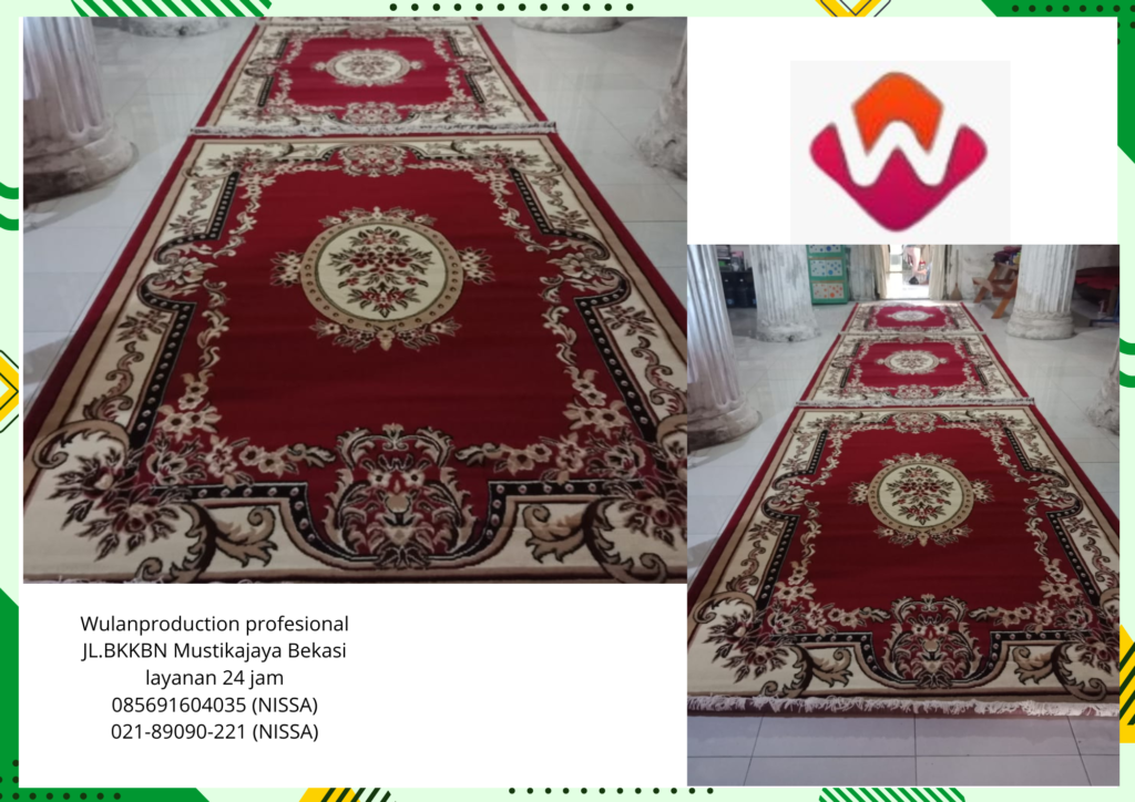Rental Karpet Permadani Merah Event Cluster Livingstone Cibubur