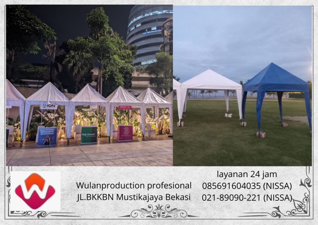 Rental Tenda Event Akhir Tahun Area Terdekat Bekasi
