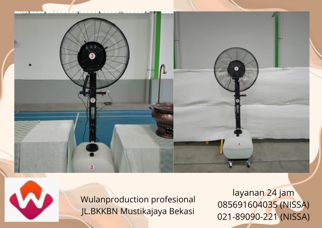 Sewa Kipas Uap Air Misty Cool Area Bekasi