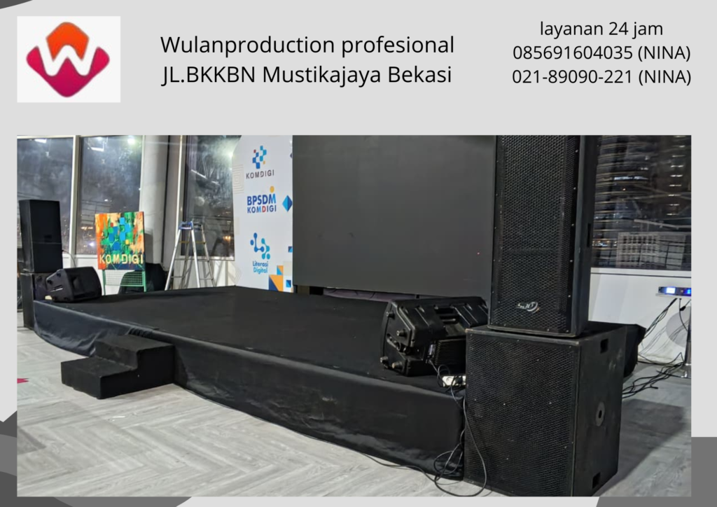 Sewa Panggung Tersedia Aneka Ukuran Ketinggian Area Jakarta