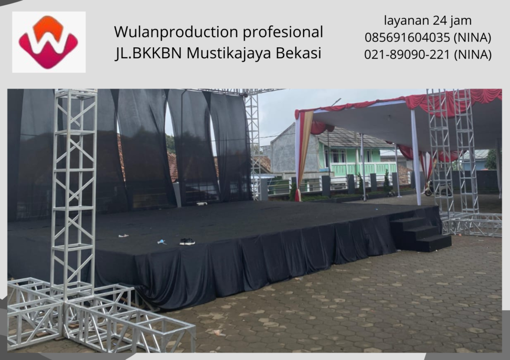 Sewa Panggung Tersedia Aneka Ukuran Ketinggian Area Jakarta