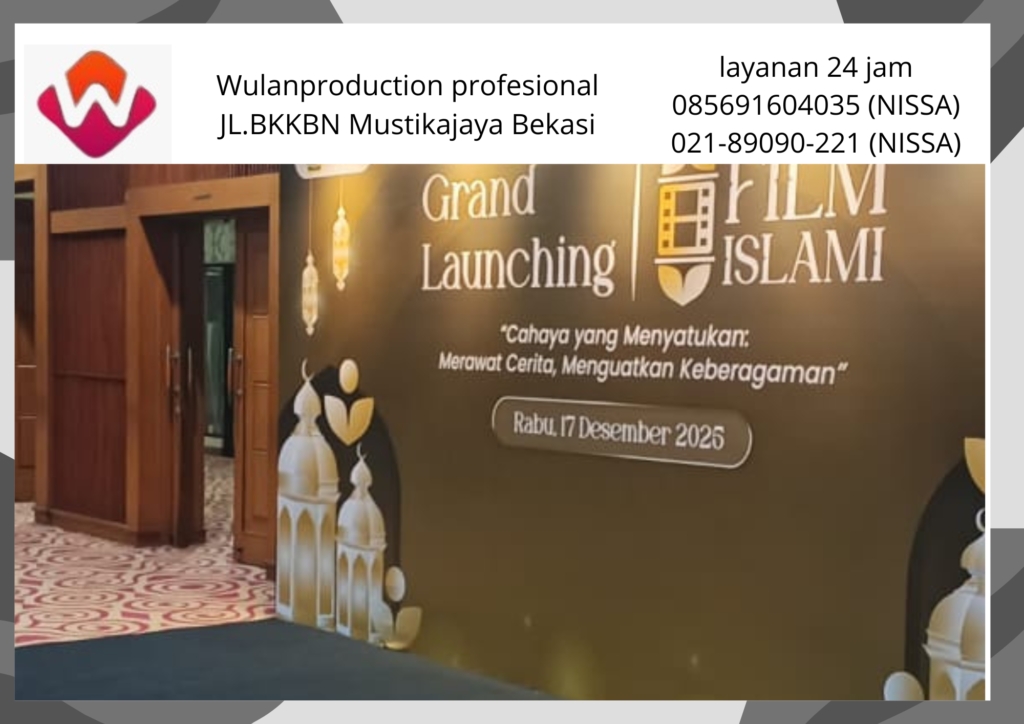 Sewa Backdrop Photo Booth Event UIN Tangerang