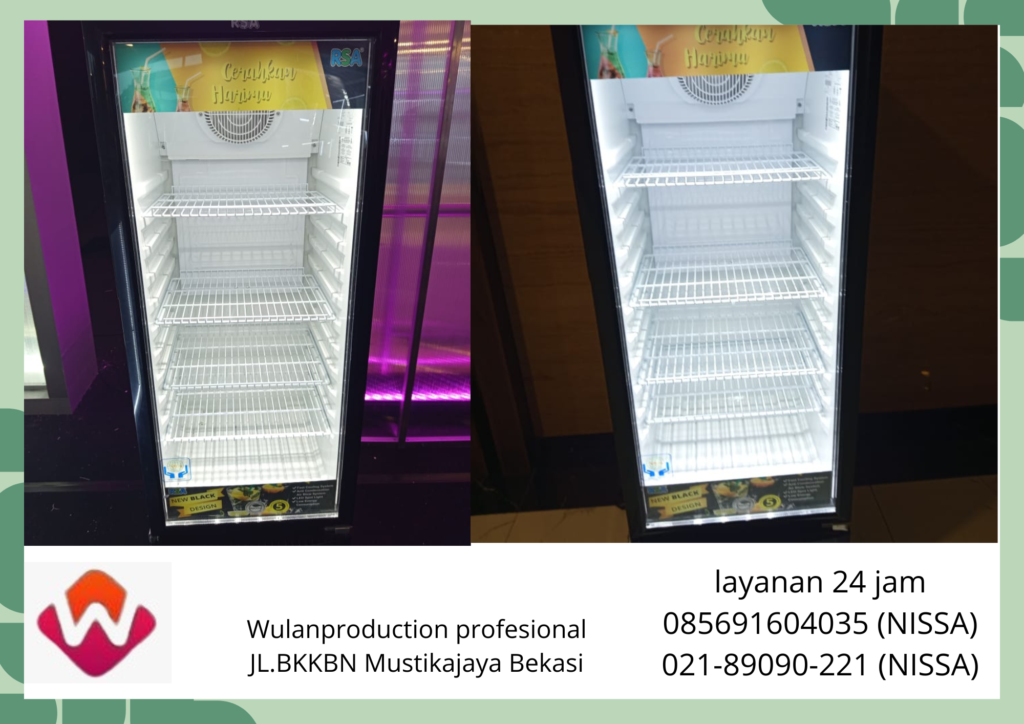Rental Dispenser Dan Showcase Area Terdekat Bekasi