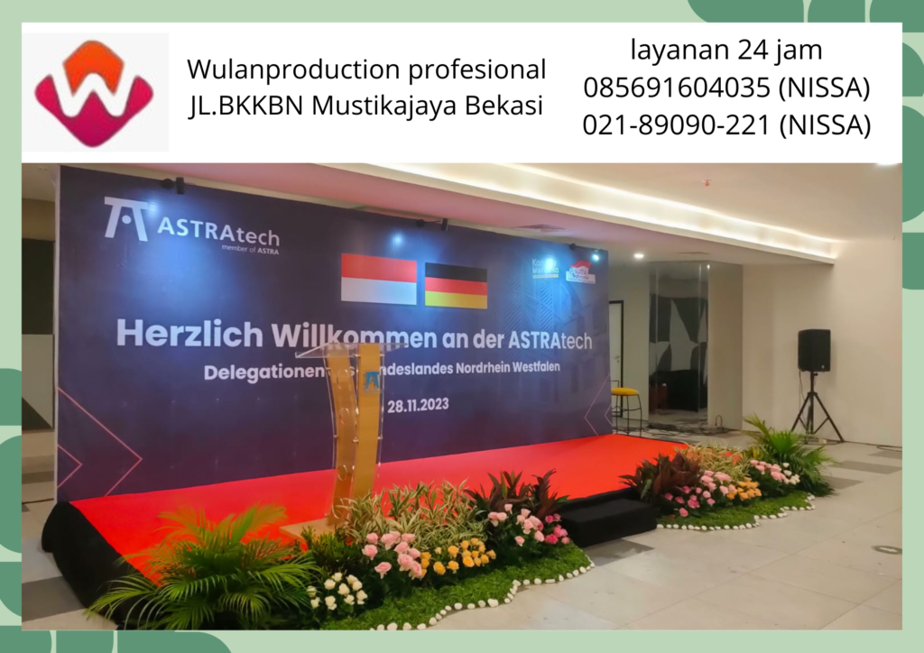 Vendor Sewa Panggung Podium lengkap Mini Garden Depok