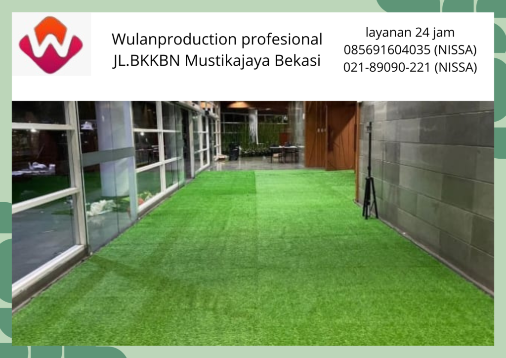 Sewa Rumput Sintetis Hijau Area Jakarta