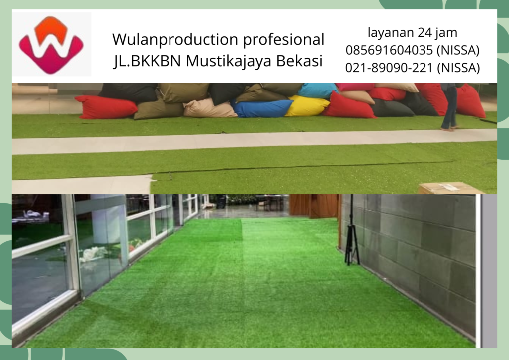 Sewa Rumput Sintetis Hijau Area Jakarta