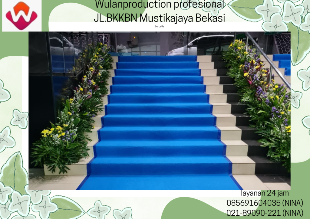 Rental Karpet Buana Biru Dan Mini Garden Depok