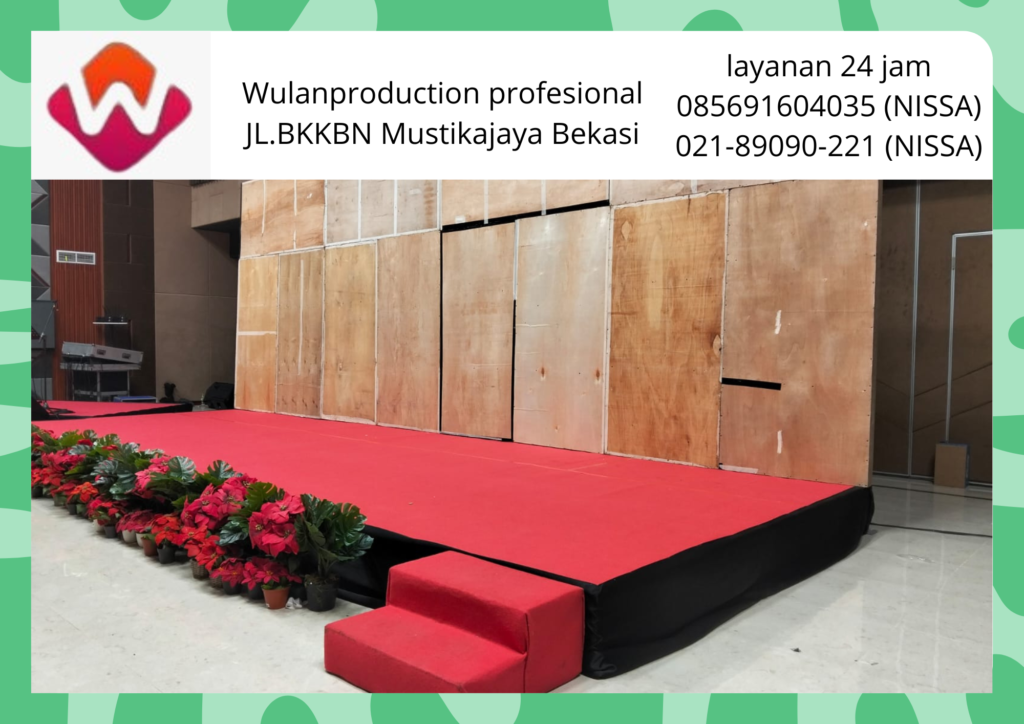 Rental Backdrop Polos Dan Panggung Karpet Merah jakarta