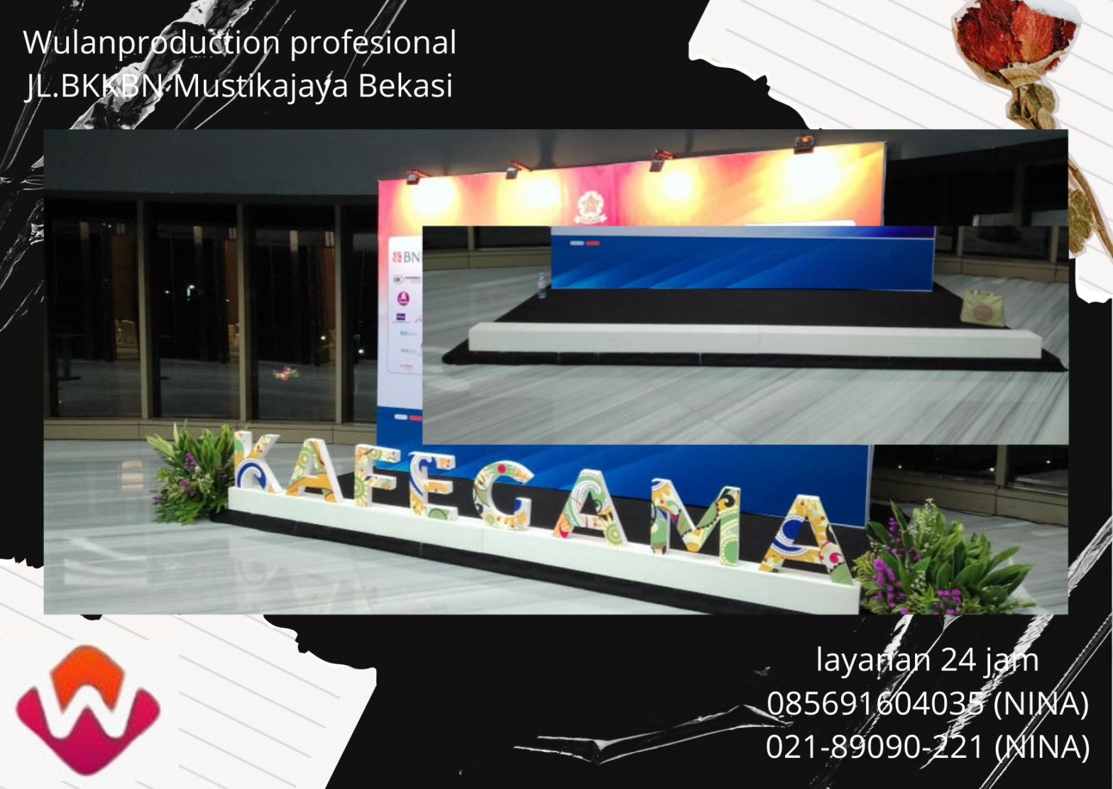 Rental Dudukan Polifoam Event Menara BNI Pejompongan Jakarta