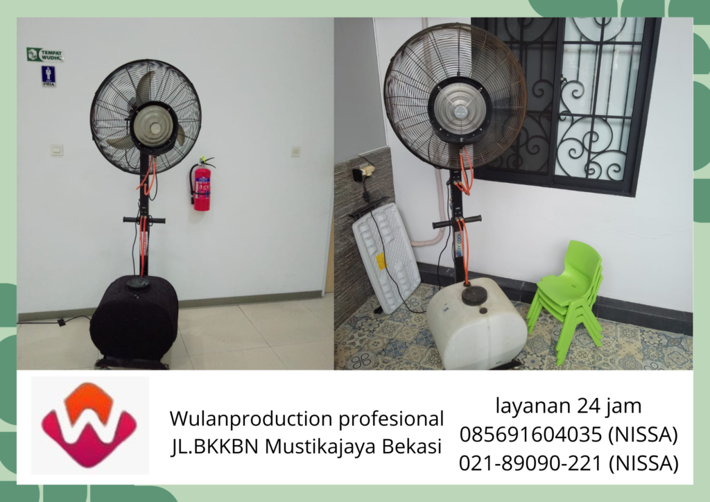 Jasa Rental Backdrop Misty Fan Meja Kotak IBM Area Tangerang 