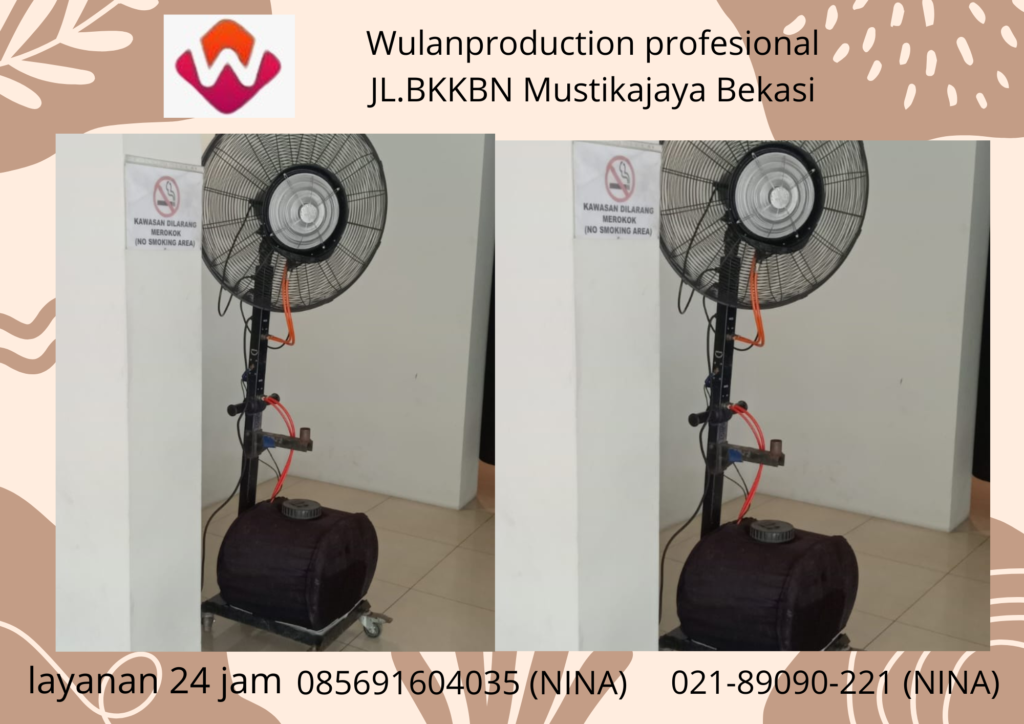 Jasa Rental Kipas Uap Air Misty Fan 