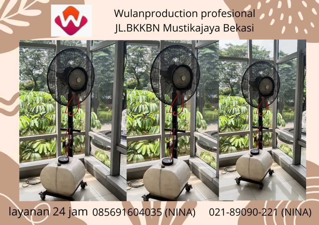 Jasa Rental Kipas Uap Air Misty Fan 
