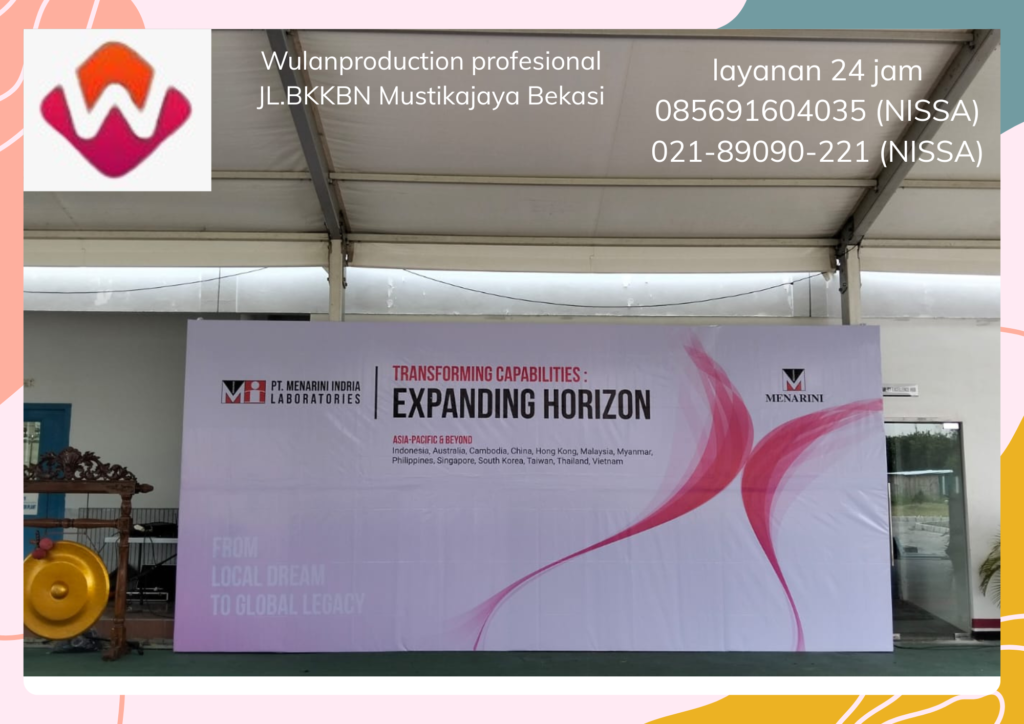 Rental Backdrop Photo Booth Area bandung