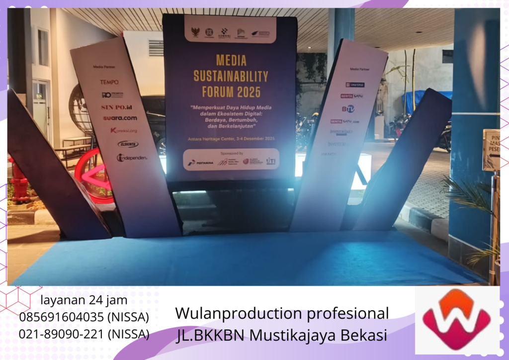 Rental Backdrop Photo booth Area Karawang