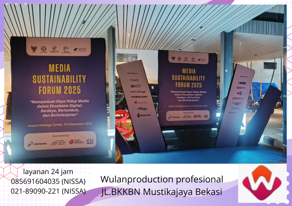 Rental Backdrop Photo booth Area Karawang