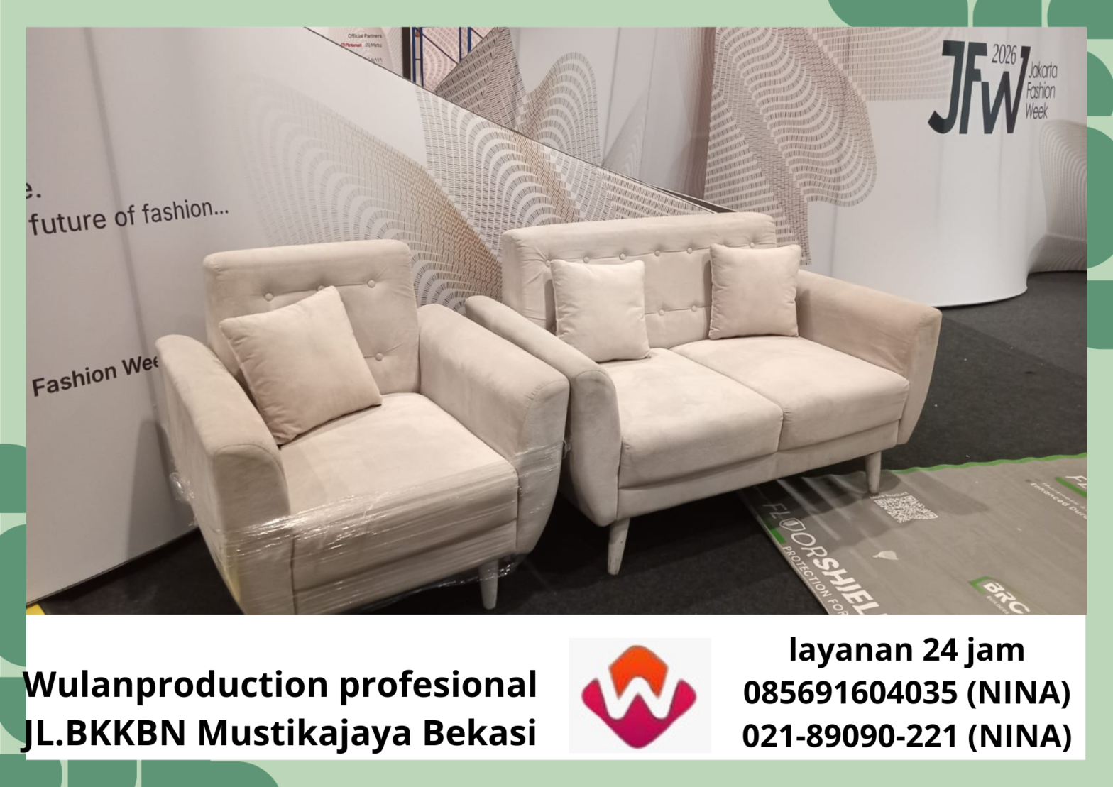 Sewa Sofa Single Double Triple Jakarta Pusat
