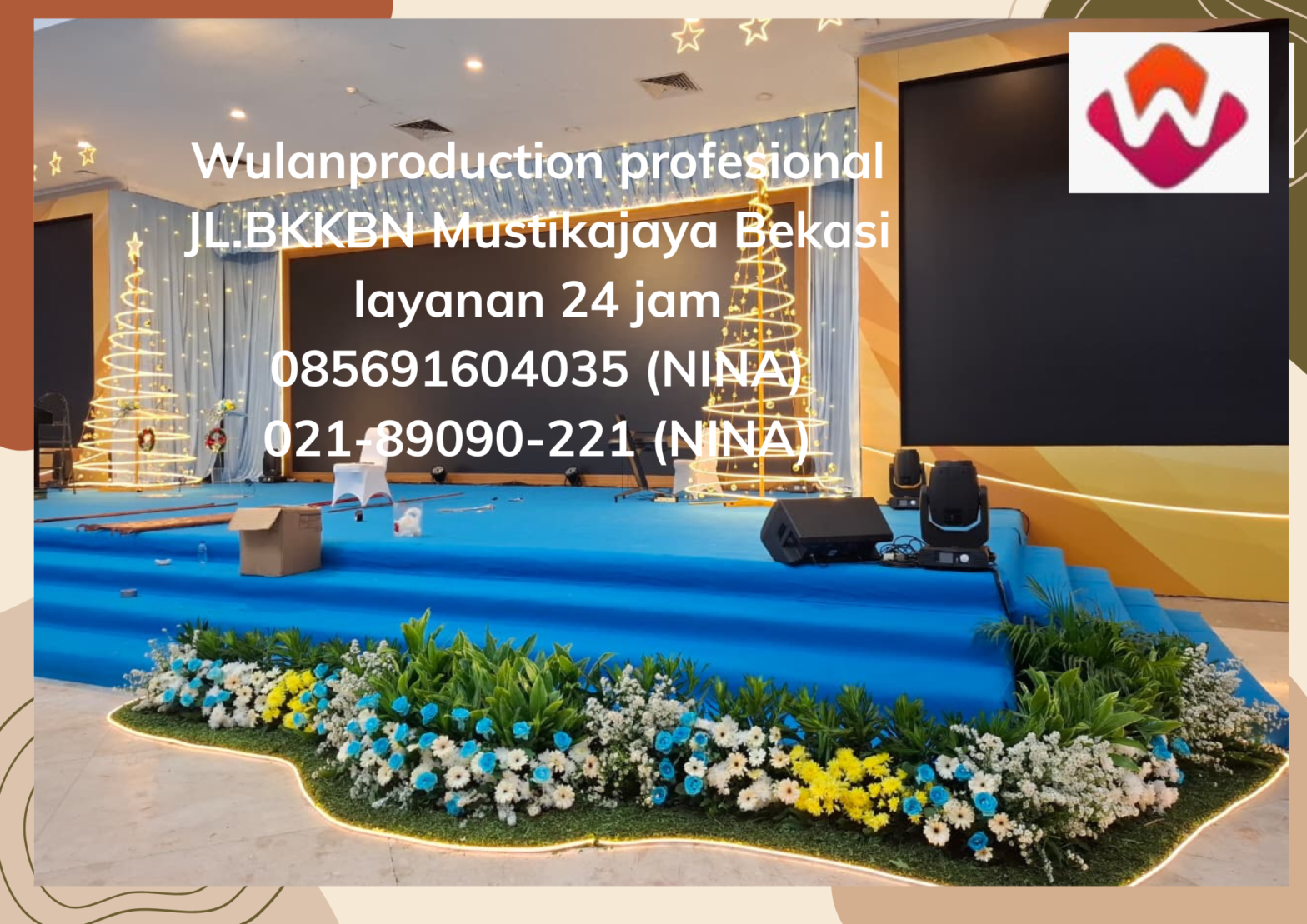 Pusat Sewa Panggung Mini Garden Karpet Area Jabodetabek