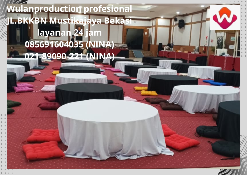 Rental Bantal Alas duduk Lesehan Cikarang