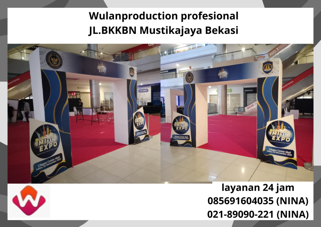 Rental Gate Backdrop Jaminan Mutu Bekasi