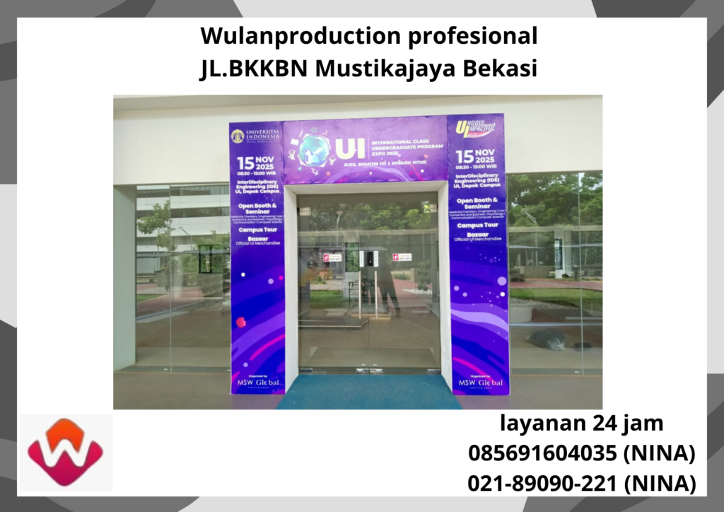 Rental Gate Backdrop Jaminan Mutu Bekasi