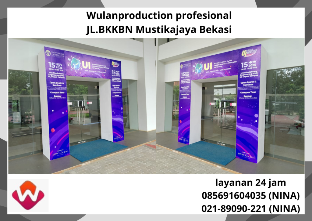 Rental Gate Backdrop Jaminan Mutu Bekasi