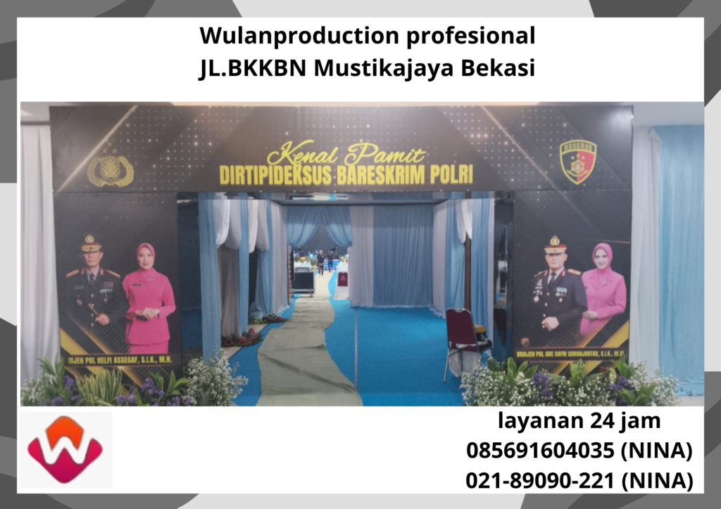 Rental Gate Backdrop Jaminan Mutu Bekasi