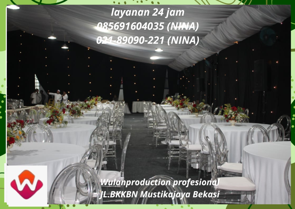 Rental Kursi Acrylic Model Tiffany dan Olivia Jakarta