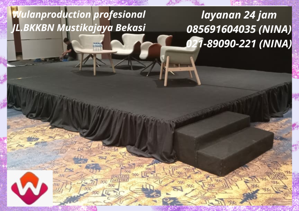 Rental Panggung Jakarta Free Cover Karpet