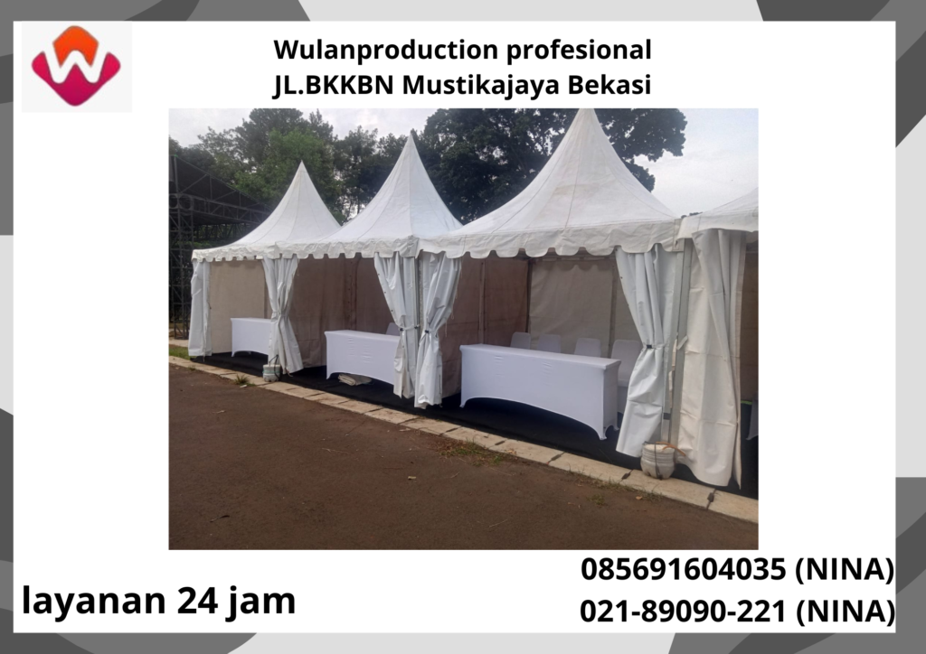 Rental Tenda Bekasi Kokoh Dan Aman
